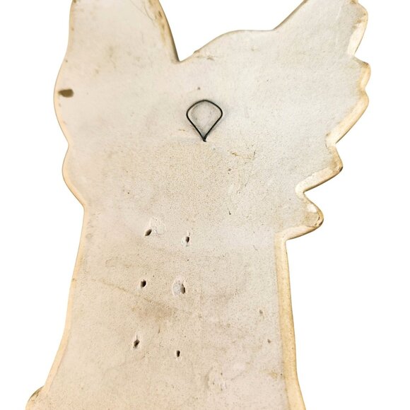 Vintage 1968 Miller Studio Cherub Angel Wall Hanging Set of 3 Chalkware - Picture 13 of 13